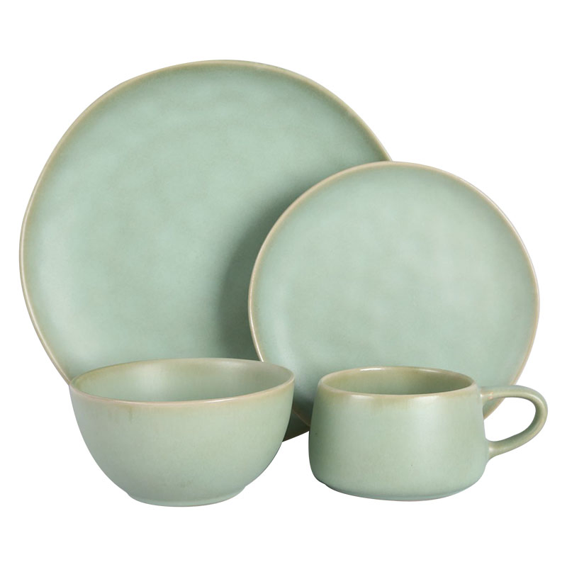 Modern Design Ceramic Plate Set for Contemporary Table Settings