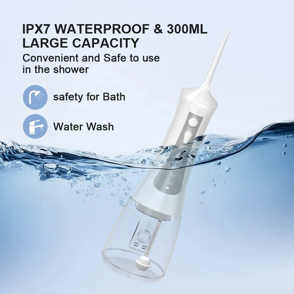 Water Flosser Portable Dental Irrigator Oral Cleaner CE Certificate