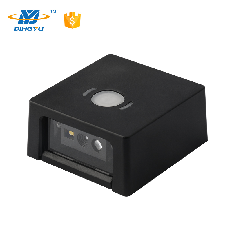 Embedded 2D Fixed Mounting Barcode Scanner USB RS232 Infrared Sensor Kiosk Machine