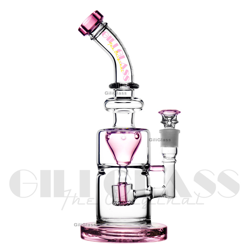 Gili-065 Giliglass 13 Inches Wholesale Glass Oil Burner Puffco Peak Smoking Water Pipe