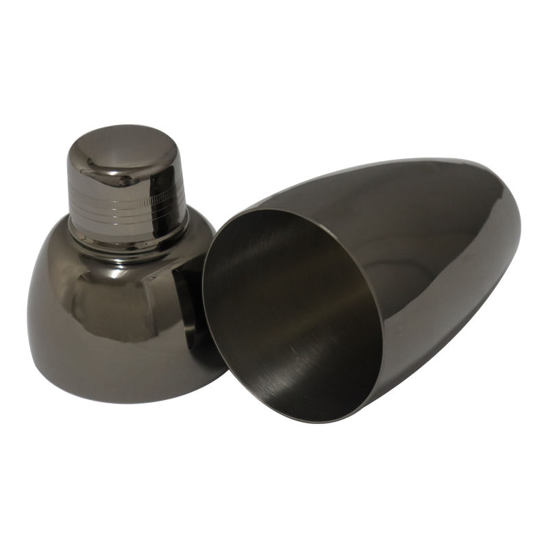 500ml Black Color Boston Cocktail Shaker with Japanese Design