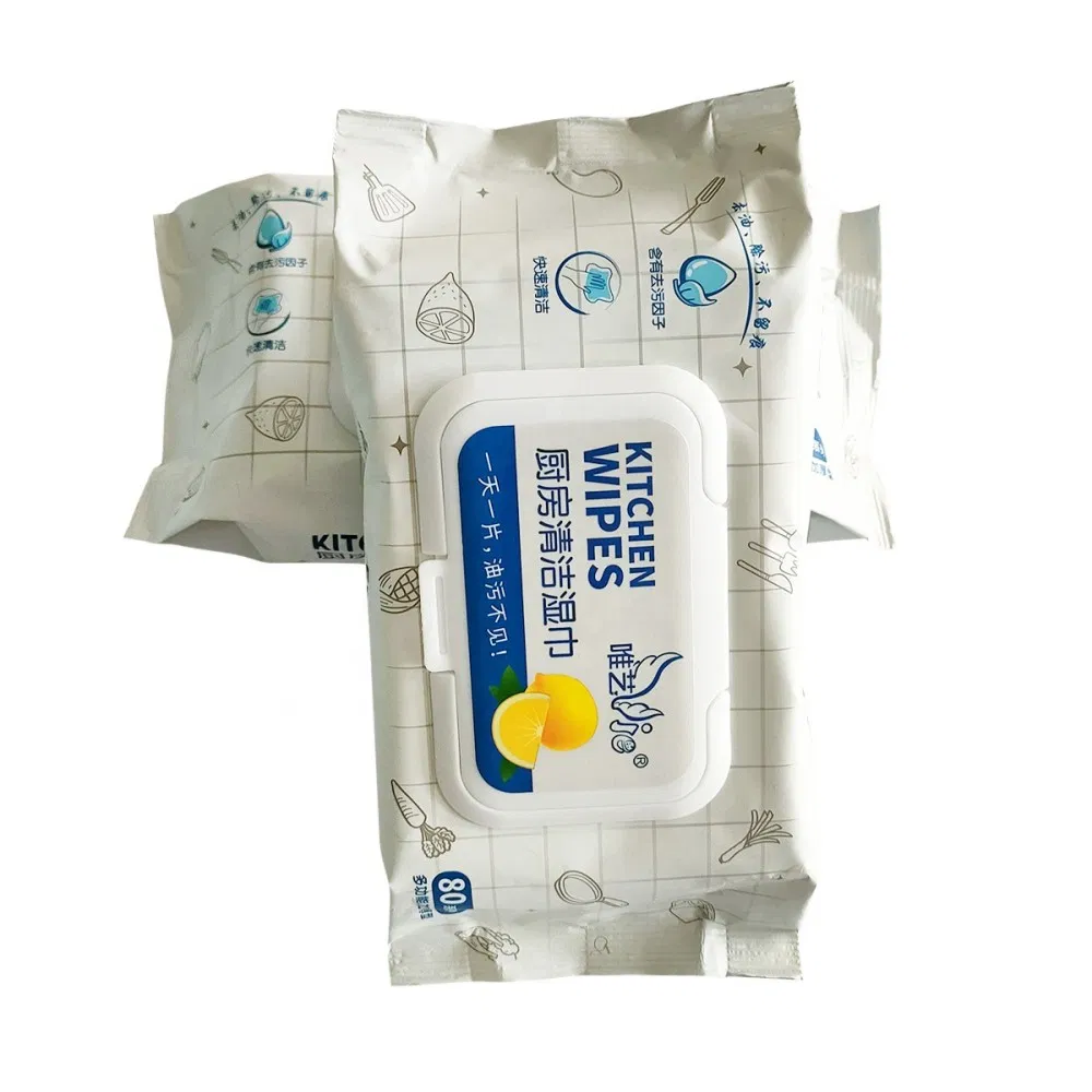 Custom Home Clean a Touch Kitchen Oil Cleaning Wet Wipes