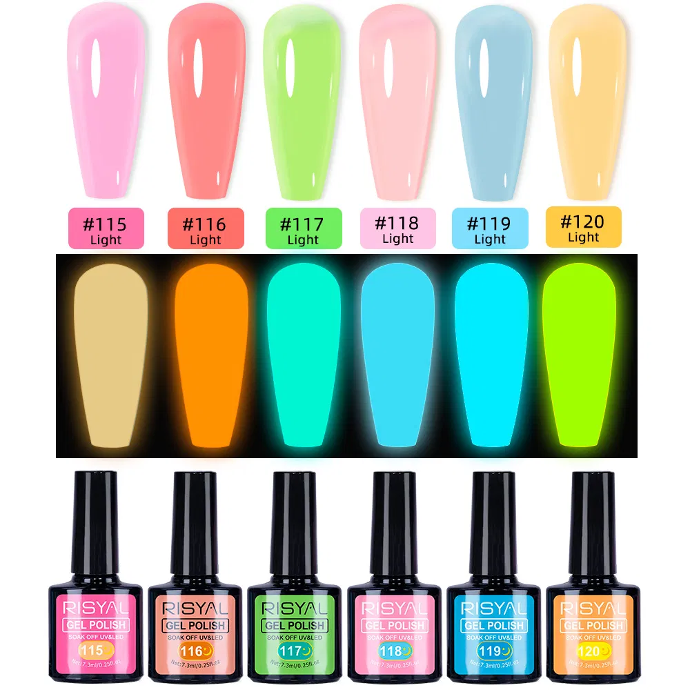 12-Piece Set Water-Based No-Bake Quick-Drying Peelable Five-Pointed Star Nail Polish Cross-Border Exclusive UV Gel LED