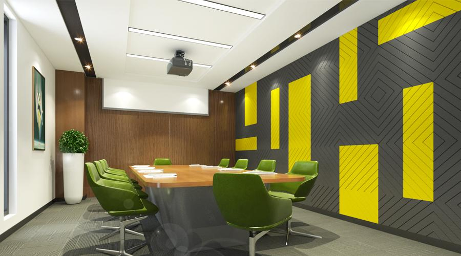 AG. Acoustic 3D Acoustic Pet Felt Polyester Fiber Soundproofing Fire Resistant Ceiling Panels