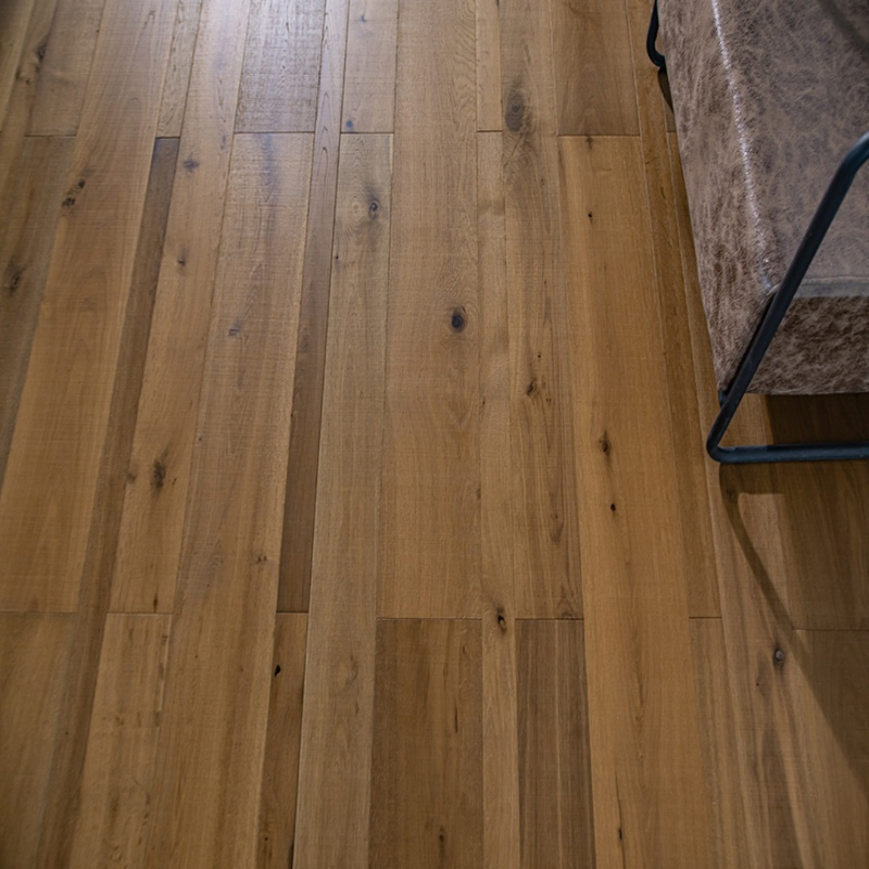 Oak Smoked Color Wood Flooring Solid Parquet Flooring Limited Time Offer