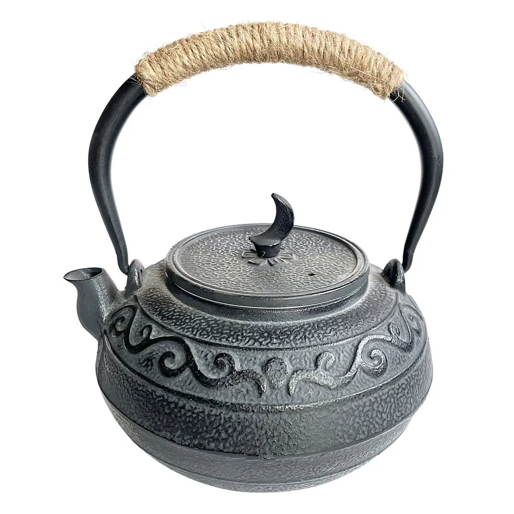 Чайник чугунный 1.4 л с подогревом, японский стиль