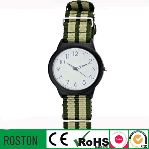 Men Design Nylon Strap Men Promiton Sport Watch