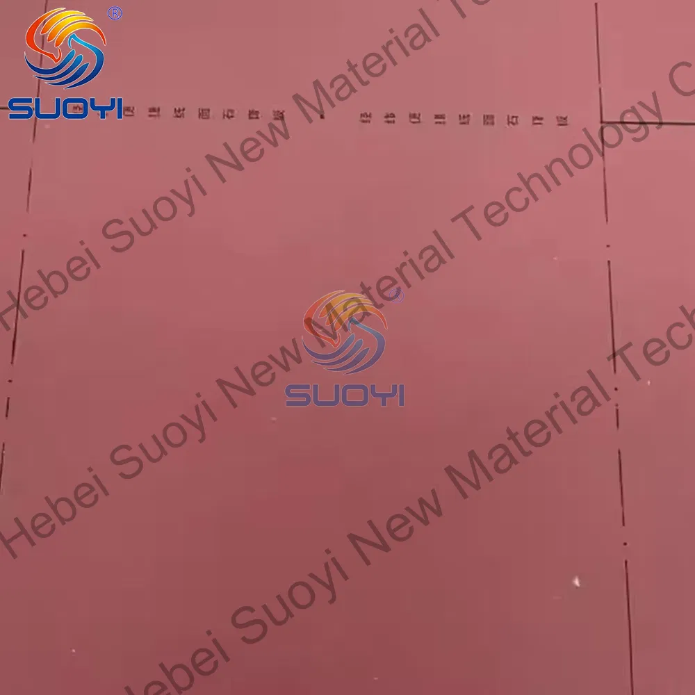 Suoyi Gypsum Board False Ceiling PVC Gypsum Ceiling Tiles Ceiling Drywall Suspended Ceiling
