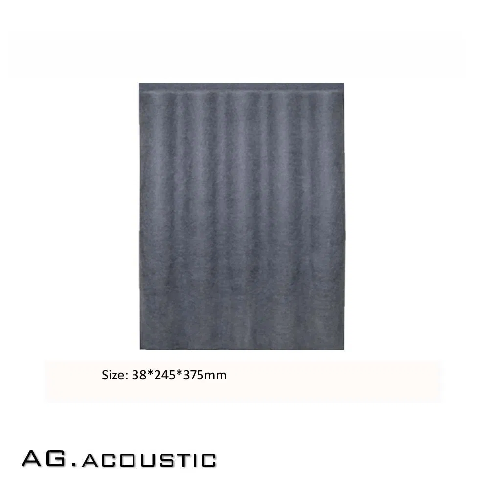 AG. Acoustic New Pop Design 3D Polyester Fiber Soundproof Wall Tiles for Office Decoration