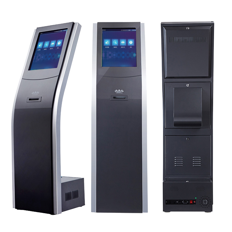LCD Automatic Advanced 17 Inch Queue Management System Kiosk Devices Passport Number Machine Price Ticket Dispenser for Hospital