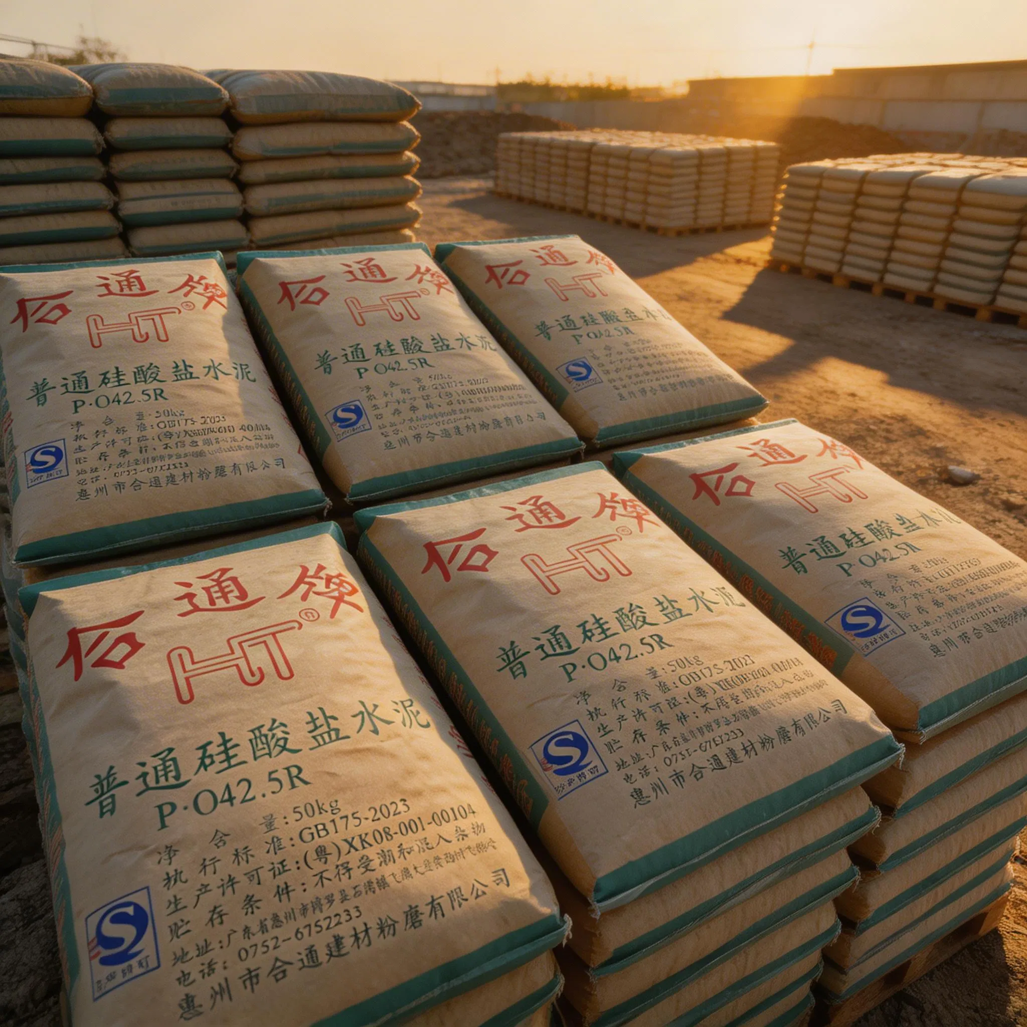 P. O 42.5r Portland Cement for Ready-Mix Concrete Applications