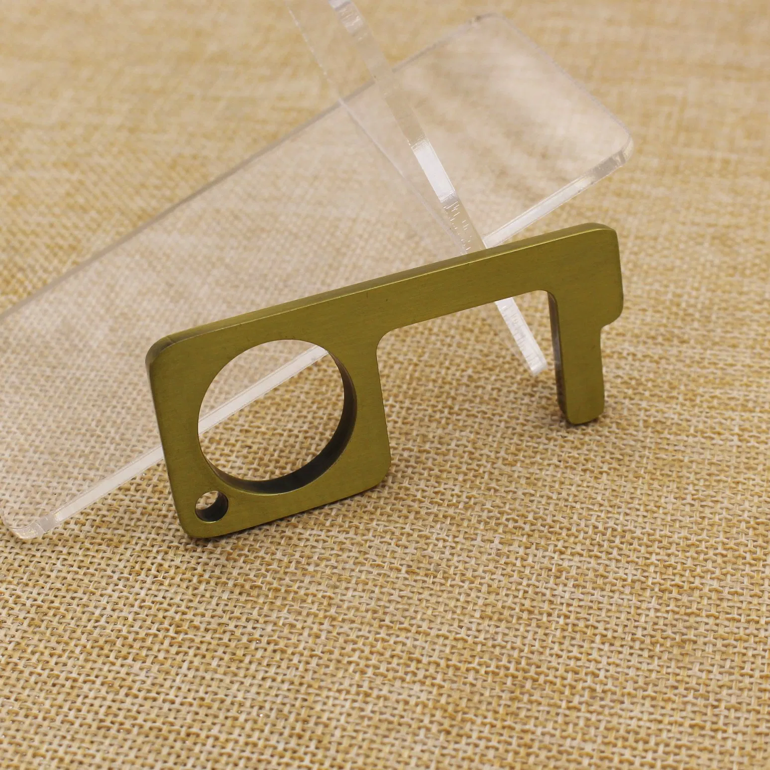 Hygiene Hand Antimicrobial Key Carabiner Door Open Cleankey