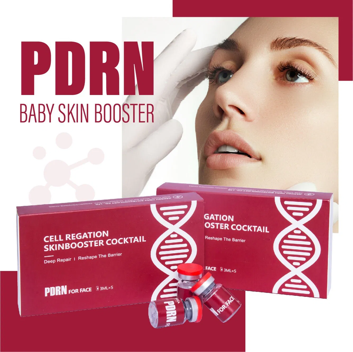 Dermeca Salmon Skin Rejuvenation Pdrn Serum Fine Lines Removal