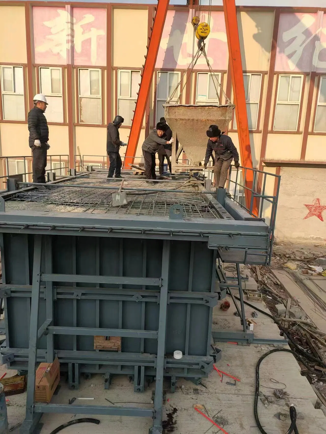 Long Service Life 2023 Precast Concrete Integrated House Mold, Precast Modular House Mould