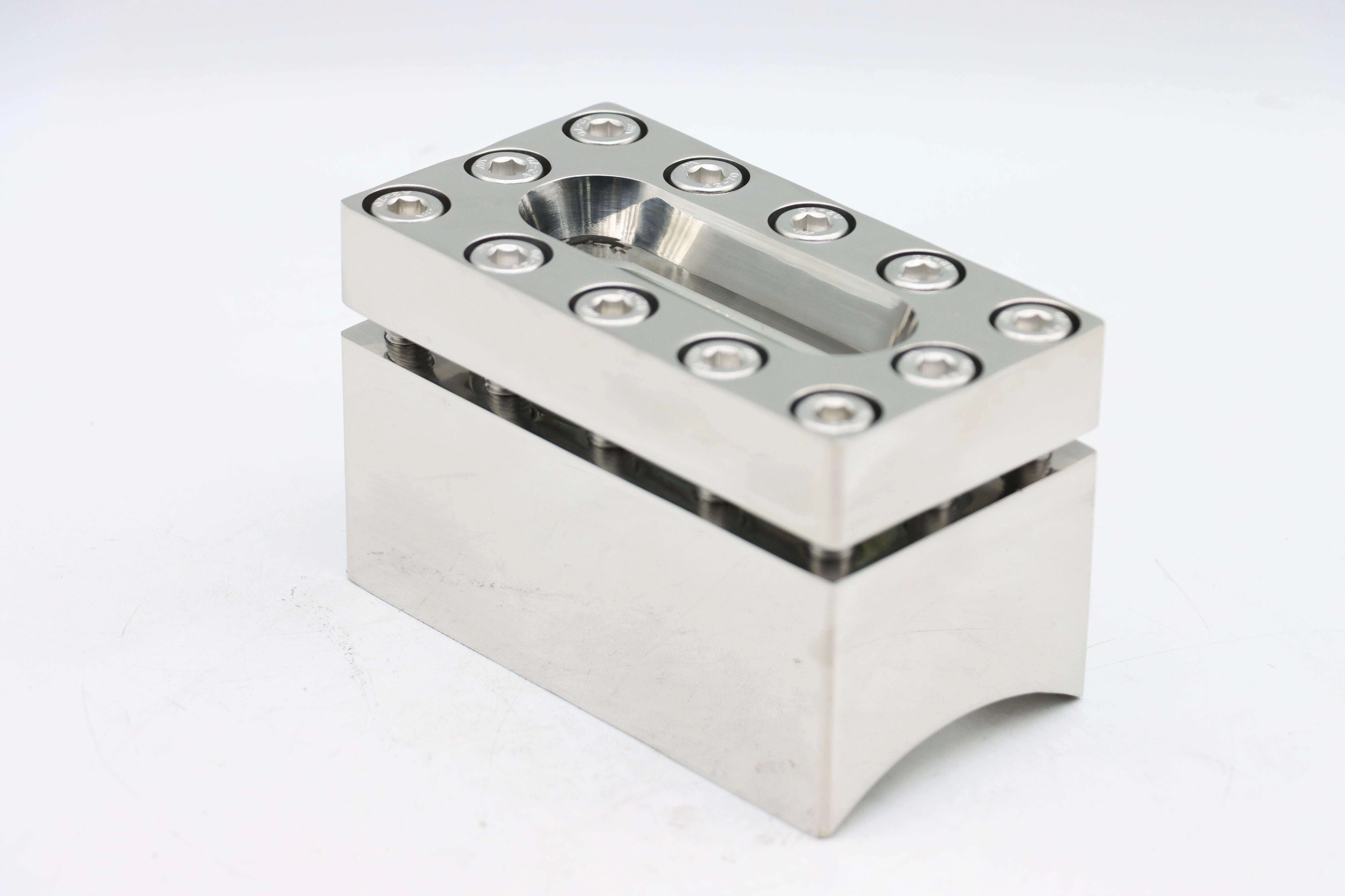 Sanitary Stainless Steel 304 316L Level Indicator Rectangular Flange Sight Glass for Tank