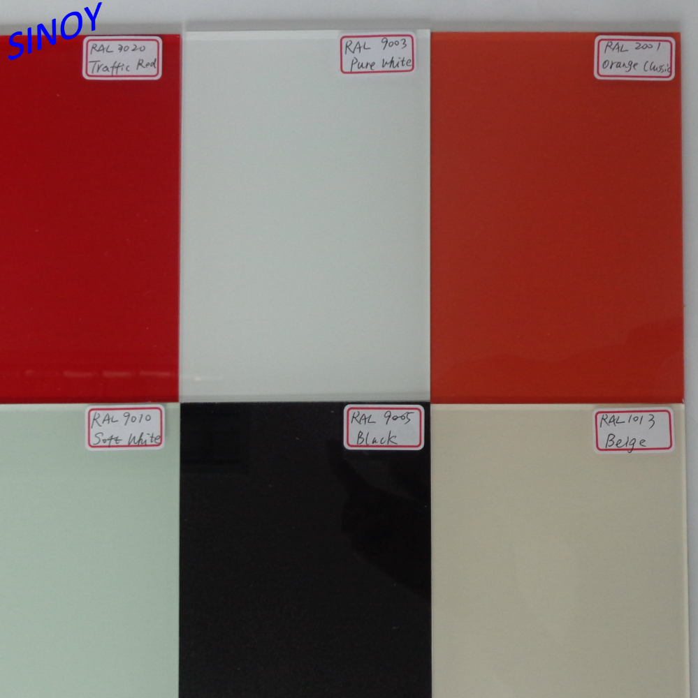 4mm High Quality Back Painted Glass for Decorative Glass Wall