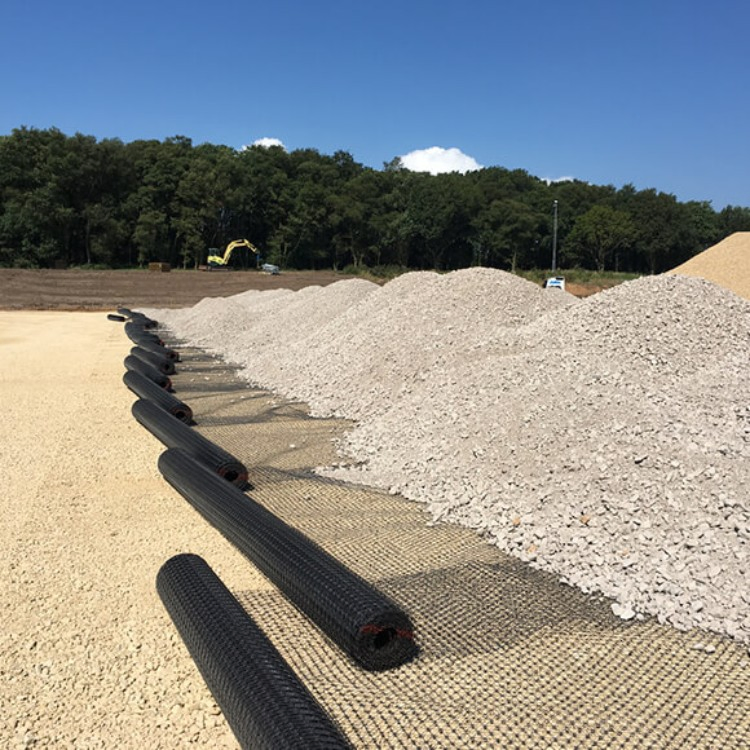 High Resistance UV Loading Plastic Biaxial Polypropylene (PP) Geogrids for Roads or Grounds