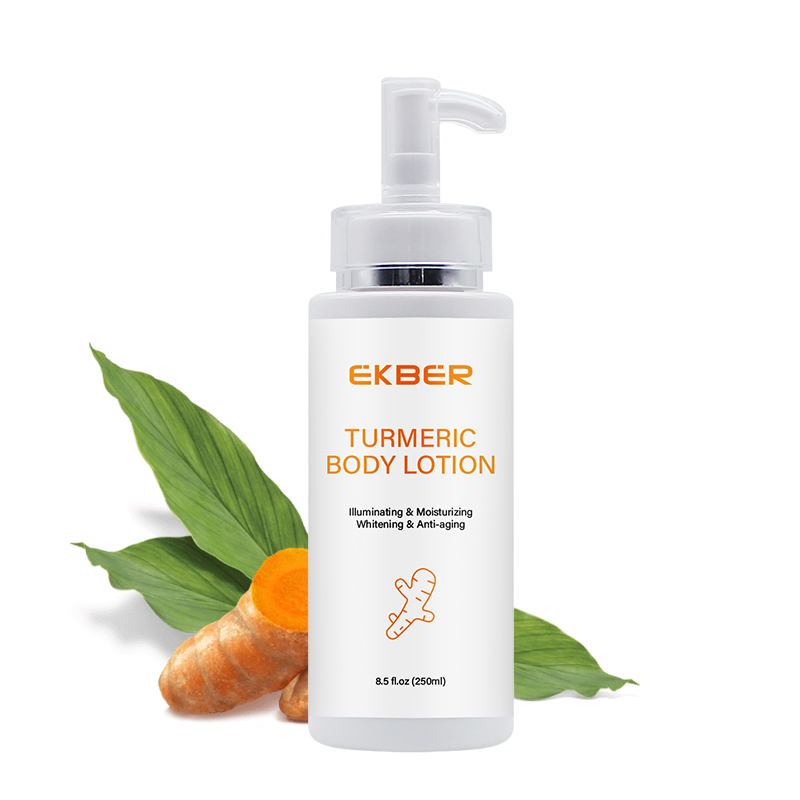Factory Wholesale Ekber Best Soothing Not Greasy Anti Acne Turmeric Skin Whitening Cream and Body Lotion for Women