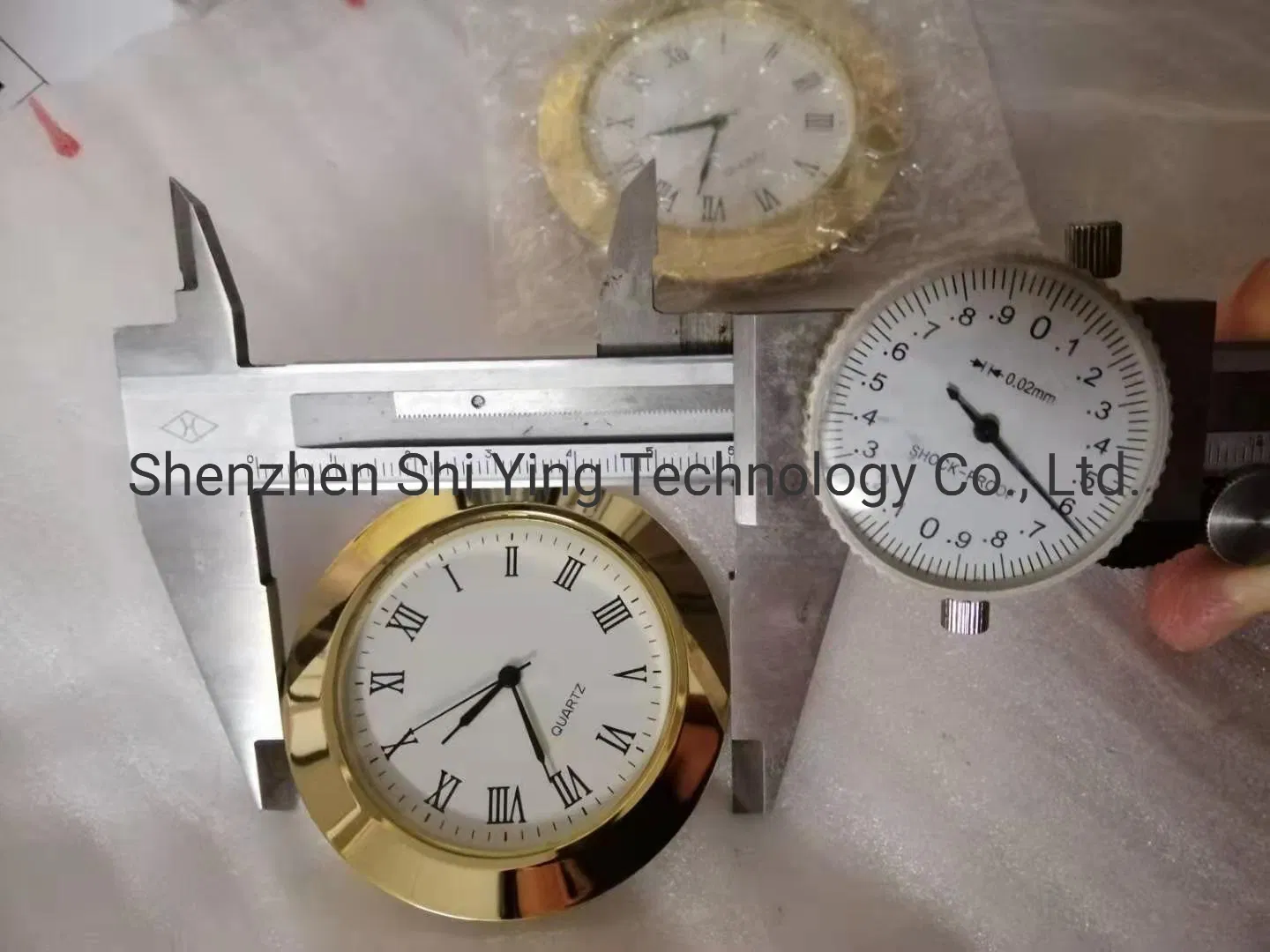 60mm Quartz Metal Bezel Small Fit-UPS Clock Inserts for Craft Gift Decoration