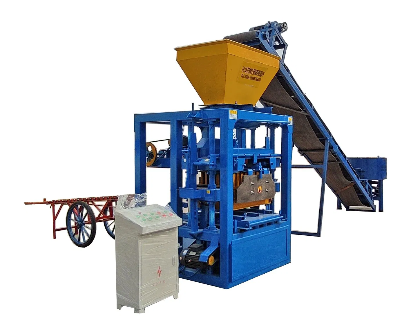 Qt4-26 Concret Brick Making Machine with Cheap Price