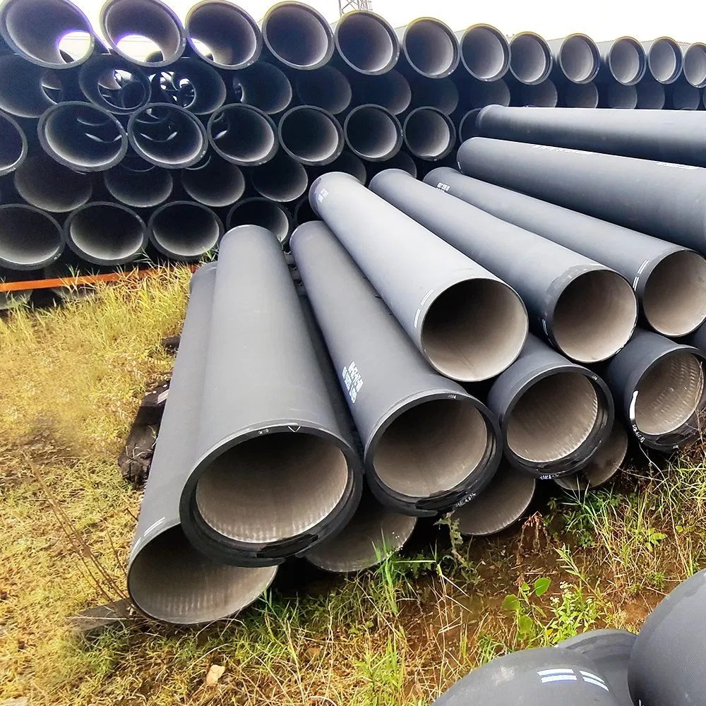 High Quality DN 300mm 100mm K8 K7 K9 C25 C30 450mm 6 Inch Black Ductile Cast Iron Pipe Price