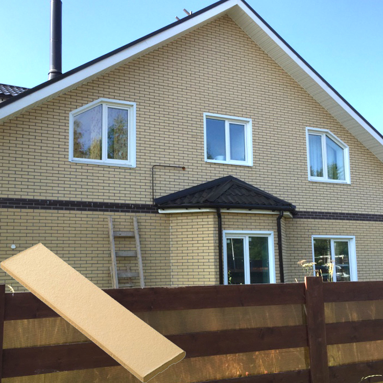 Декоративная клинкерная плитка для фасада и крыши