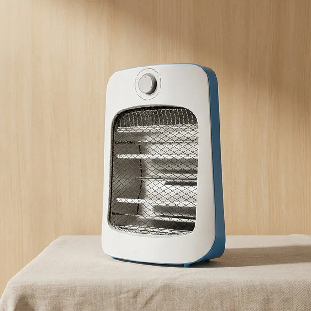 Lightweight 800W Quartz Heater White and Other Color Options