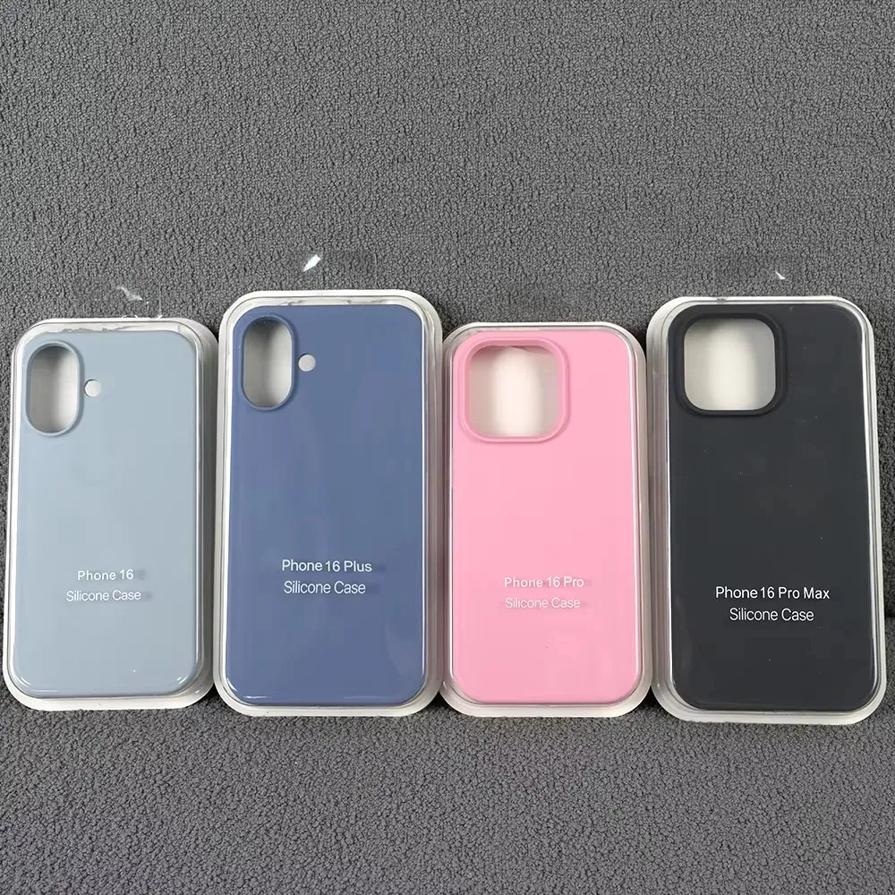 Чехол из жидкого силикона для iPhone 16 серии
