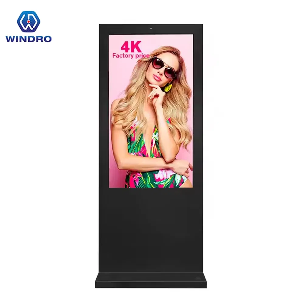 Уличный 55-дюймовый LCD дисплей 4K с Android, IP65