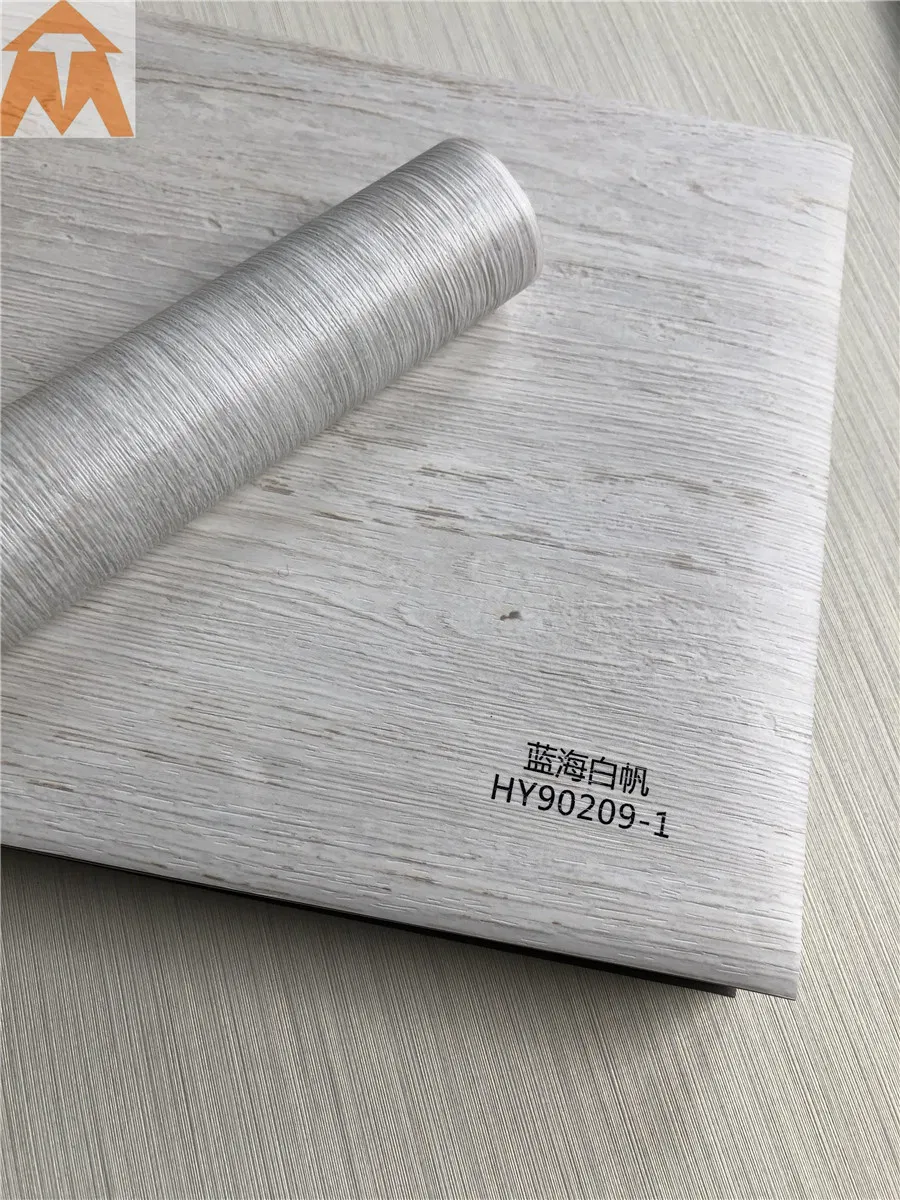 Huichuang PVC Film with Wood Grain for Doors/Washing Room Cabinet/Furniture