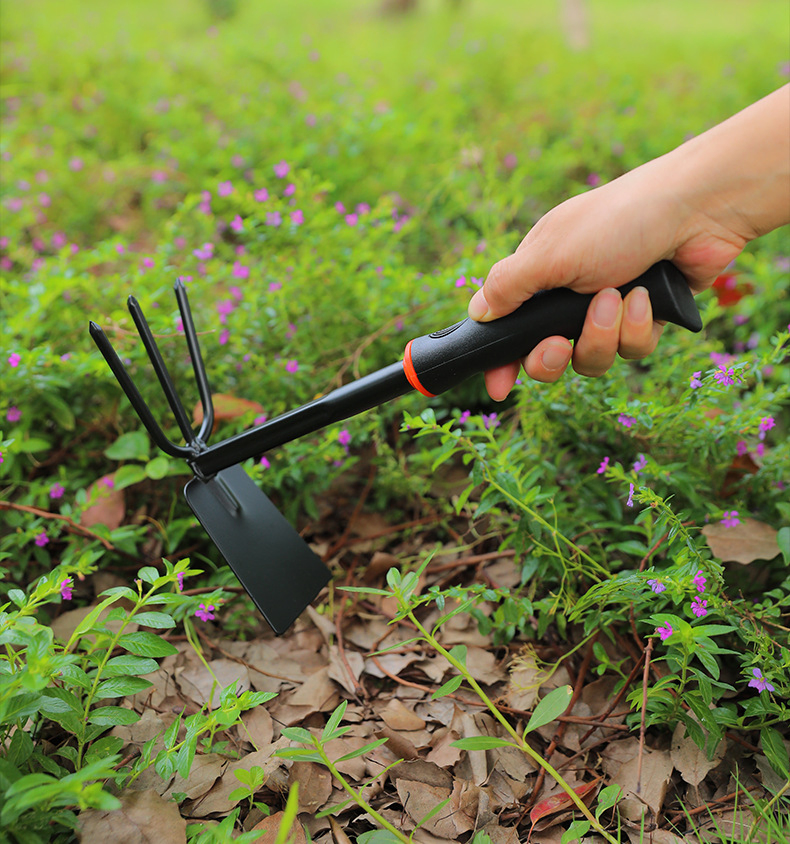 Rubber Plastic Handle Steel Shovel Spade