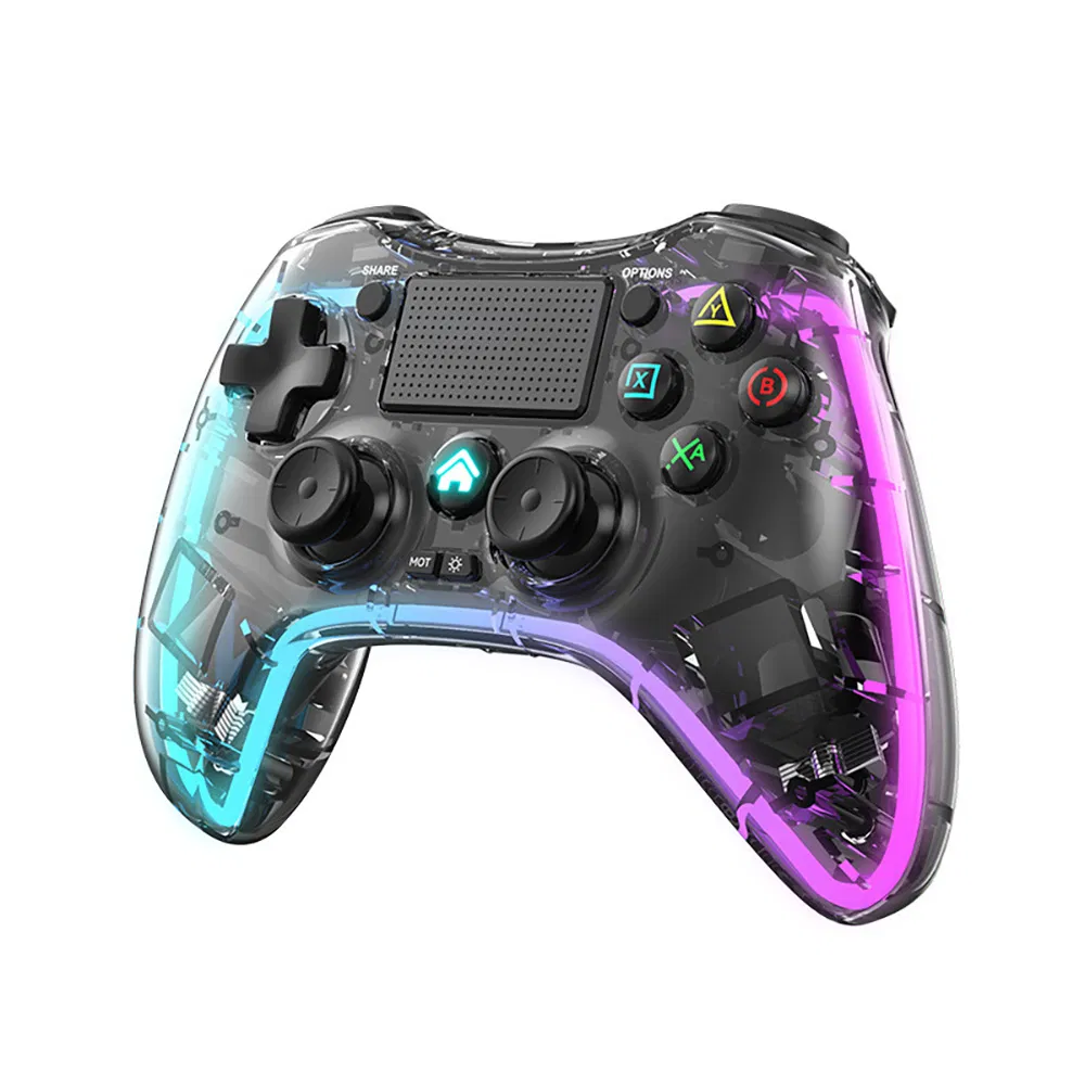 Беспроводной RGB геймпад P4 с подсветкой для Switch/PC/PS4