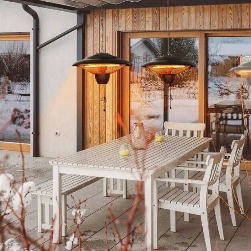 Factory Outlet Stable Metal Electric Heat-Resisting Garden Outdoor Furniture Patio Heaters