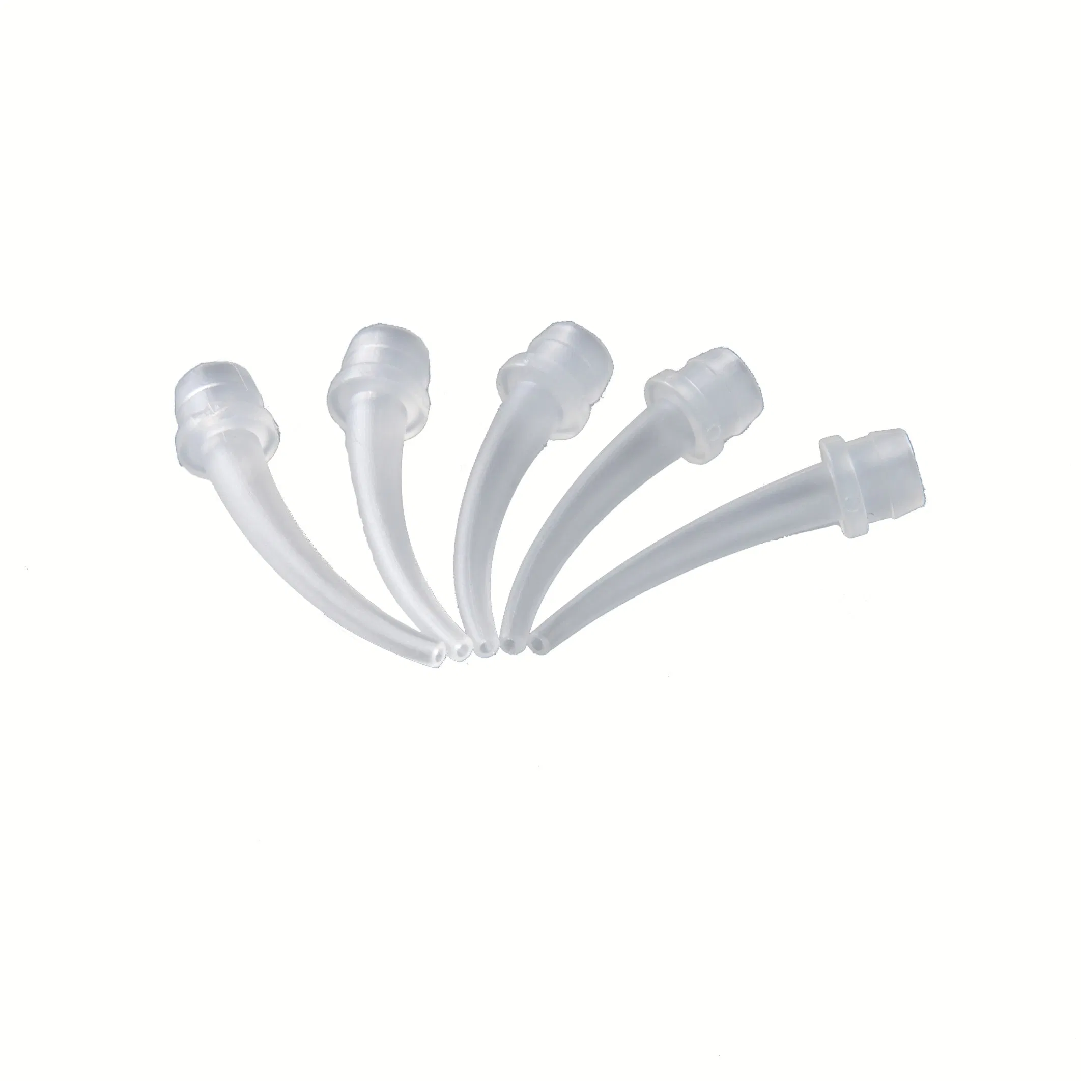 Dental Consumables Mixing Tips Dental Conveyor Transparency Injection Syringe Tips