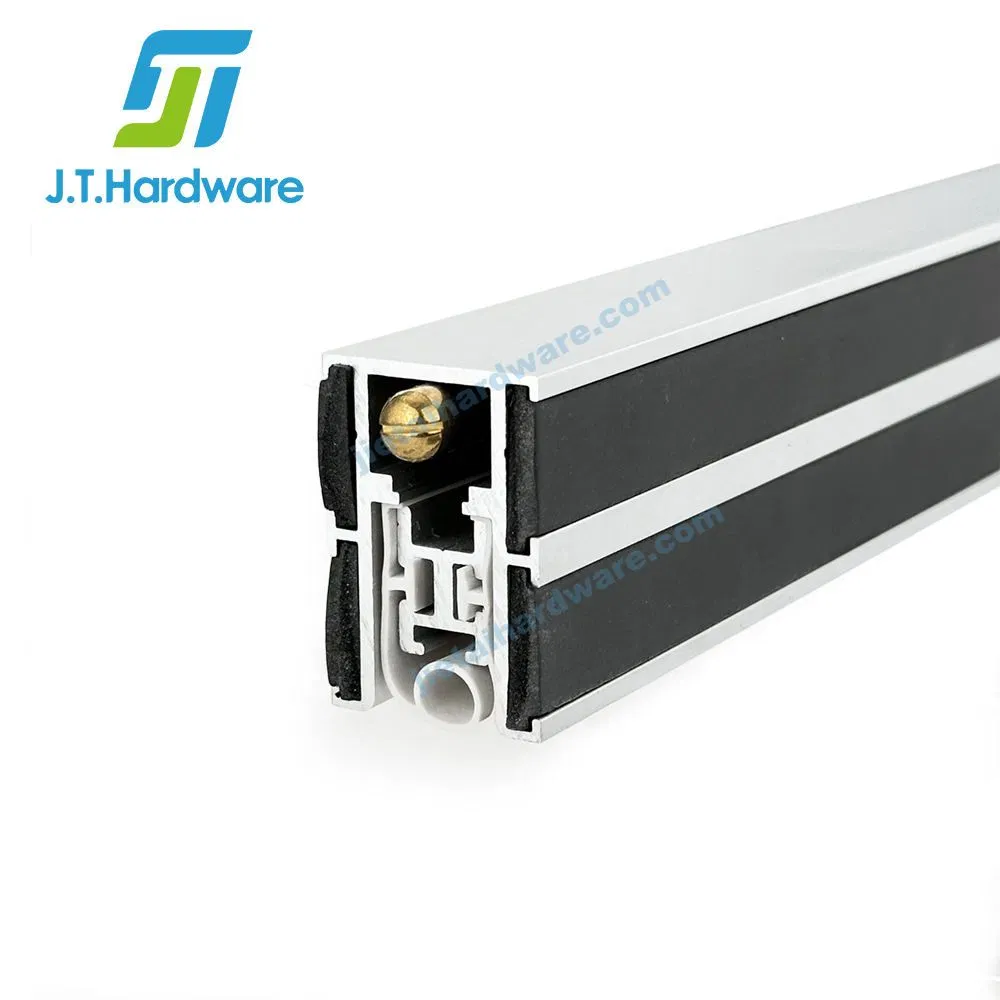 Silicon Rubber in Black Color Concealed Automatic Aluminium Door Bottom Seal