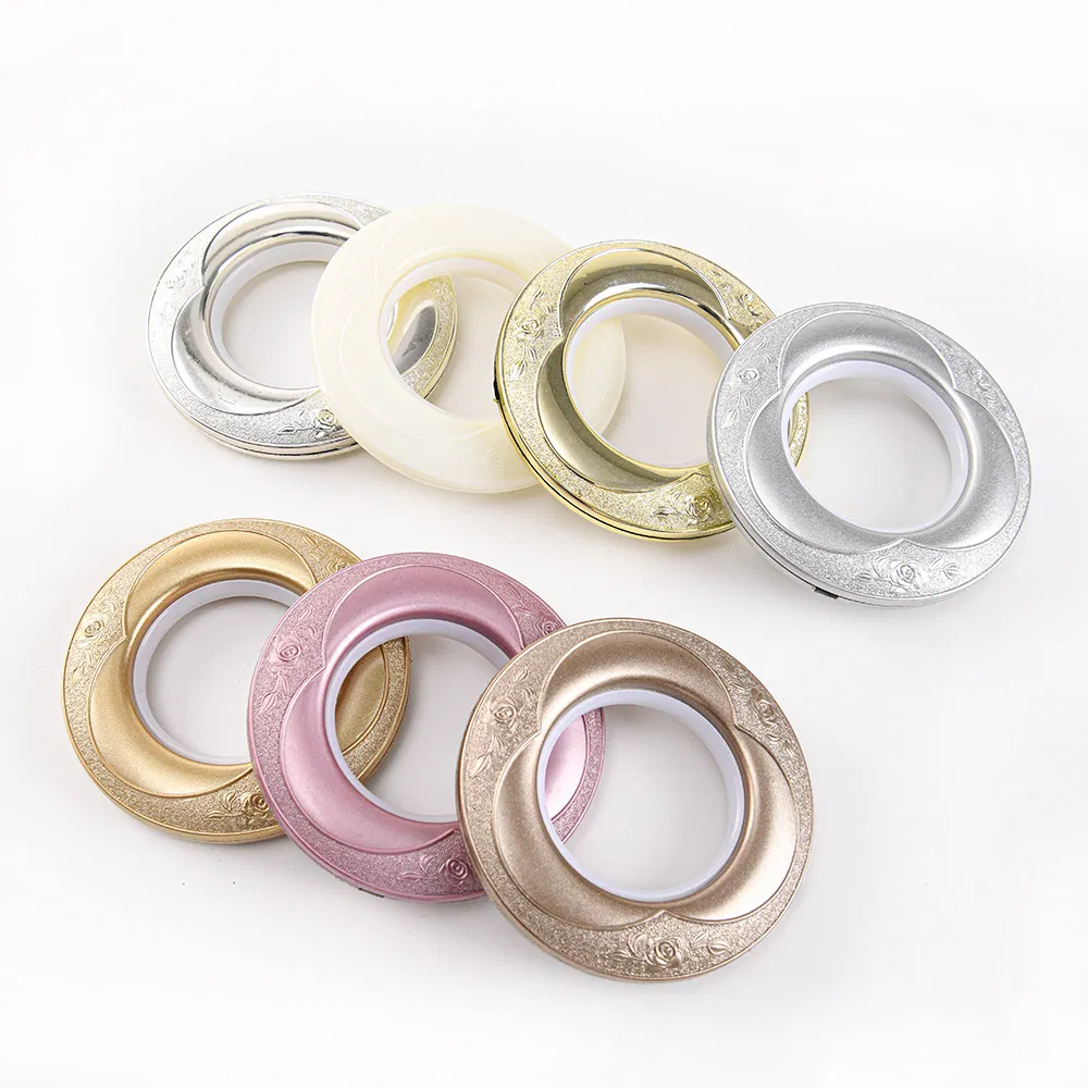 Plastic Curtain Ring Eyelet Ring for Curtain Tape Accessories and Curtain Rods