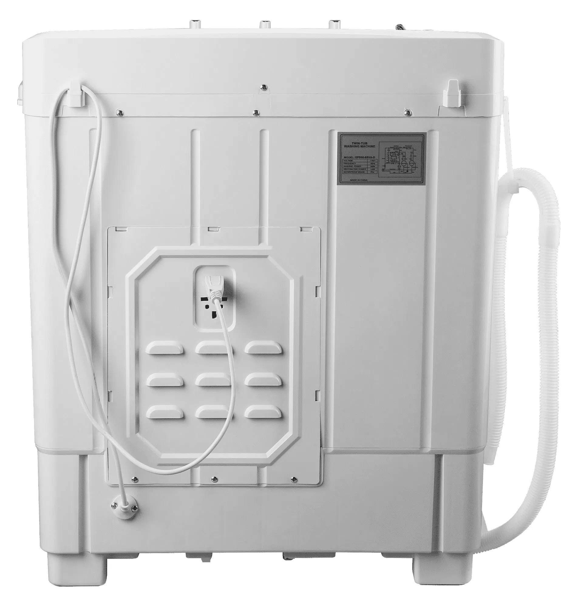 20kg Large Capacity Twin Tub Washing Machine Clothes Washer Factory