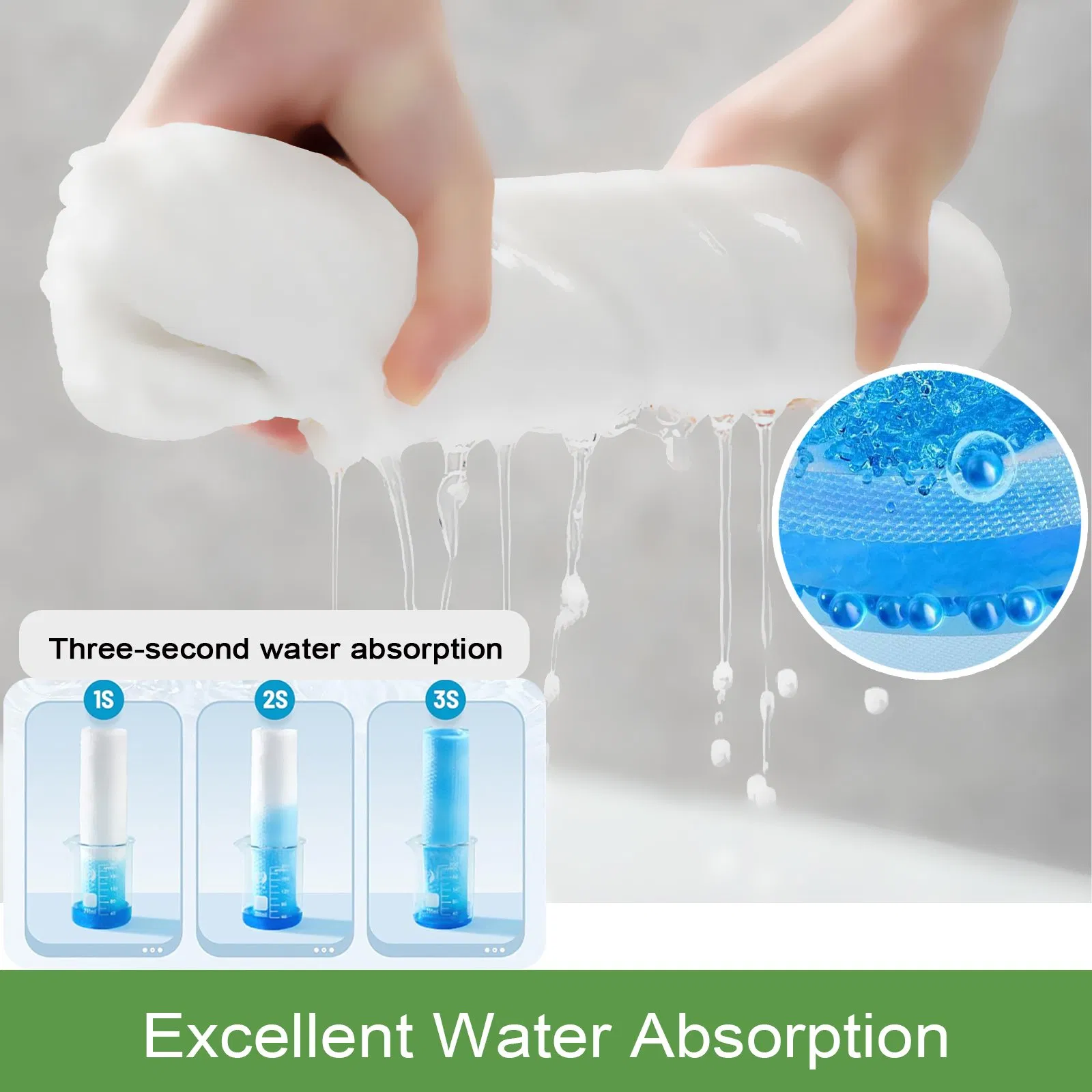 Soft and Comfortable Disposable Microfiber Bath Towel