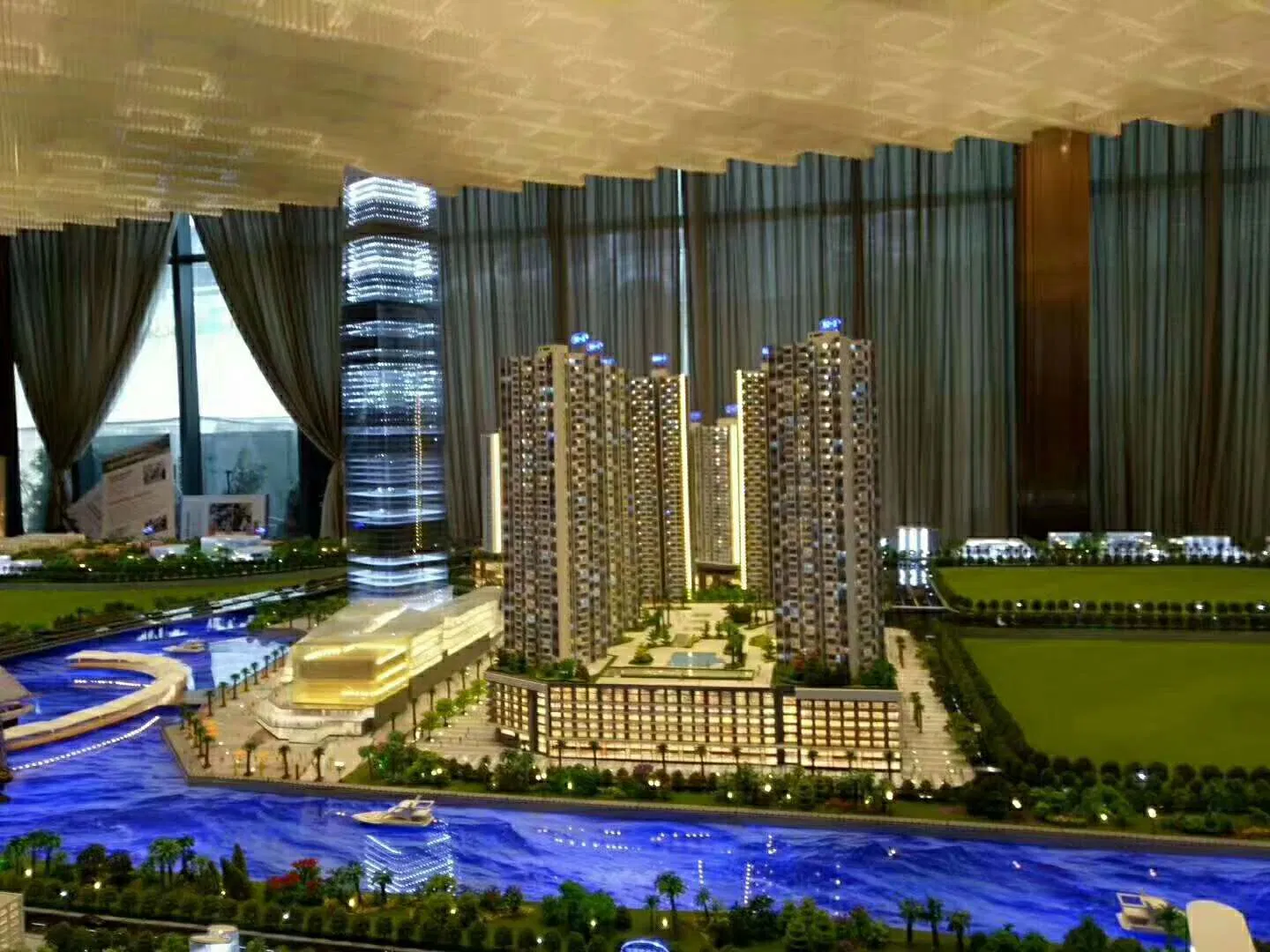 High End Modern Residential Apartment Planning Proportion Sand Table Model