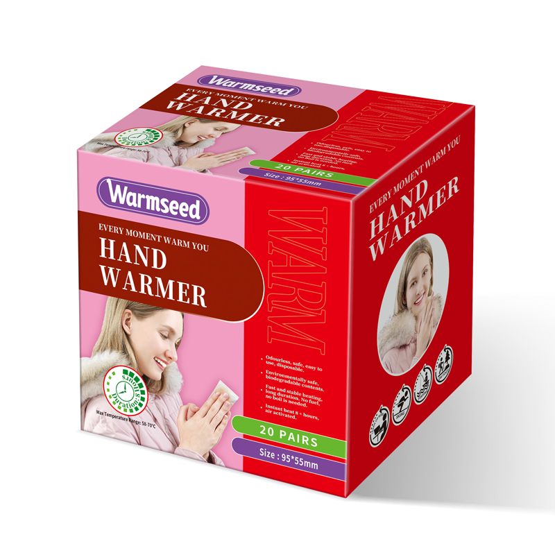 Natural Ingredients Quick-Heat Patch Comfortable for Outdoor Self Heating Hand Warmer