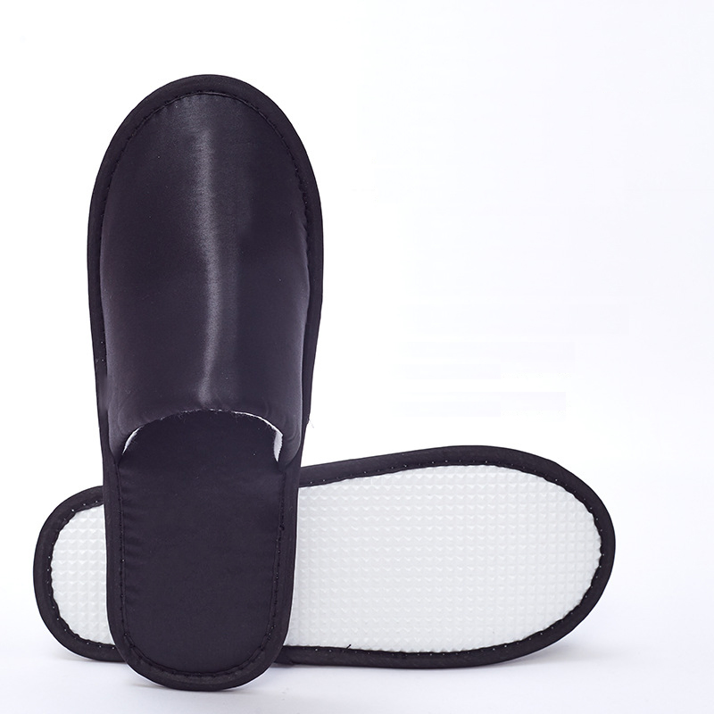 Premium Satin Slippers Featuring a Smooth Silk-Like Finish