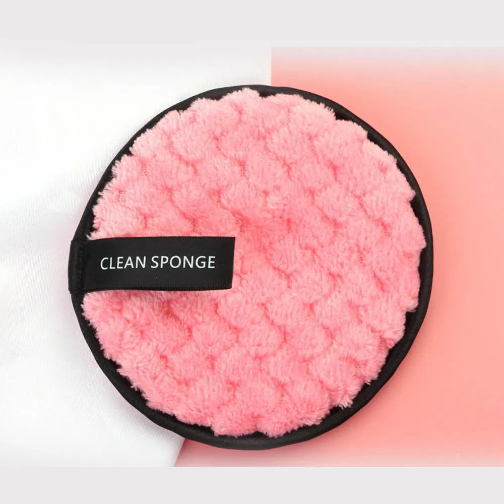 Hot Selling in Austria Lazy Water Cleansing Washable Reusable Make up Remover Pad Sponge Face Cleansing Makeup Remover Pads