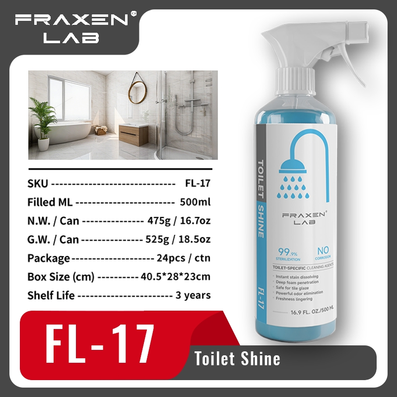 SGS/CE Certification 500ml High-Efficiency Toilet Detergent Deeply Removes Stains Deodorize Used on Hotels