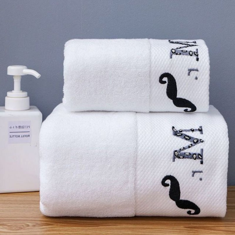 High Quality 100% Cotton White Towel for Body Hotel with OEM Service