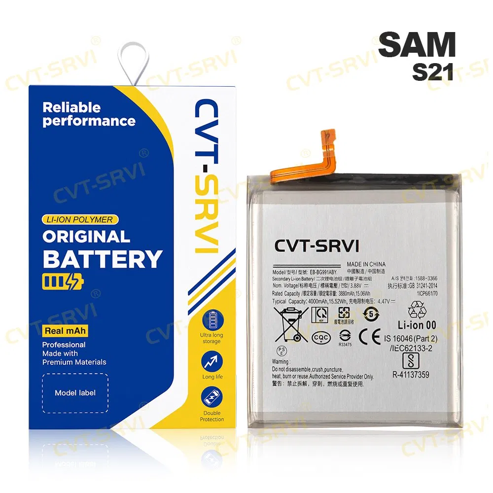 Аккумулятор для Samsung Galaxy S21, оригинальная емкость