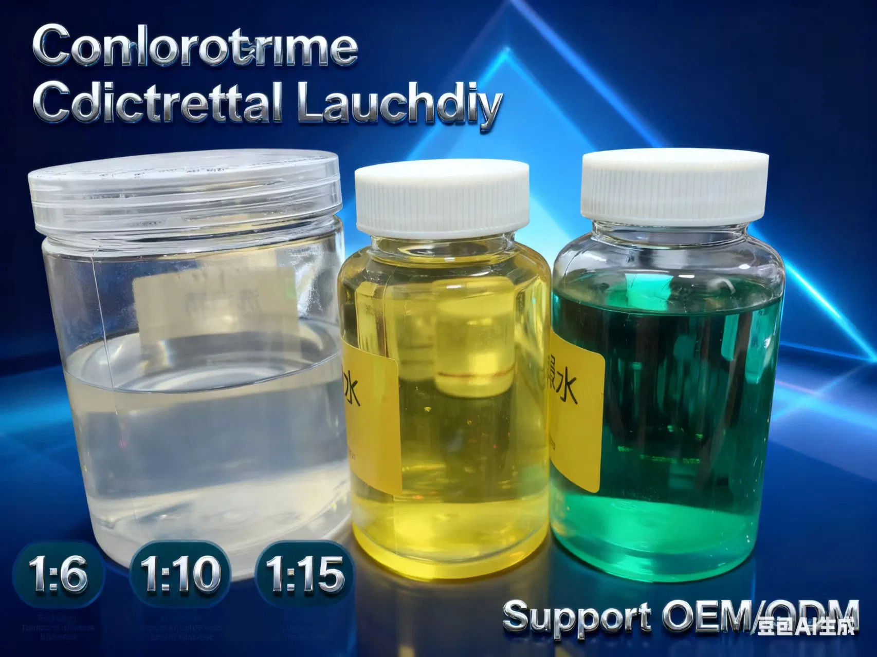 Concentrated Laundry Liquid 1: 10 Produced High-Quality