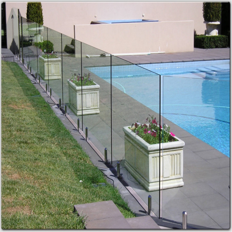 Elegant Modern Glass Railing Spigots Balustrade Prima Advanced Taste Spigot Glass Railing