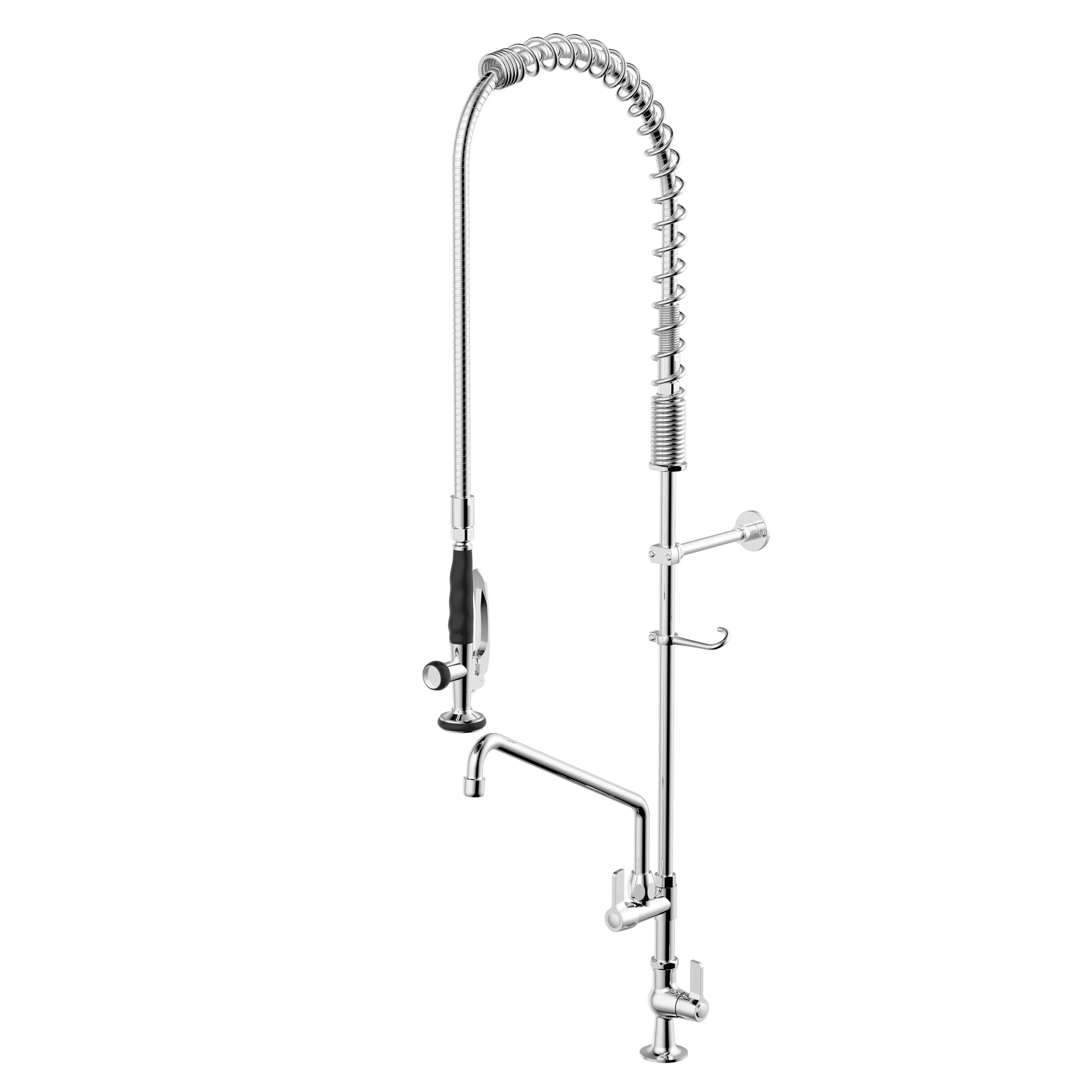 Commercial Kitchen Use Two Hole Spray Assembly for Cold Water