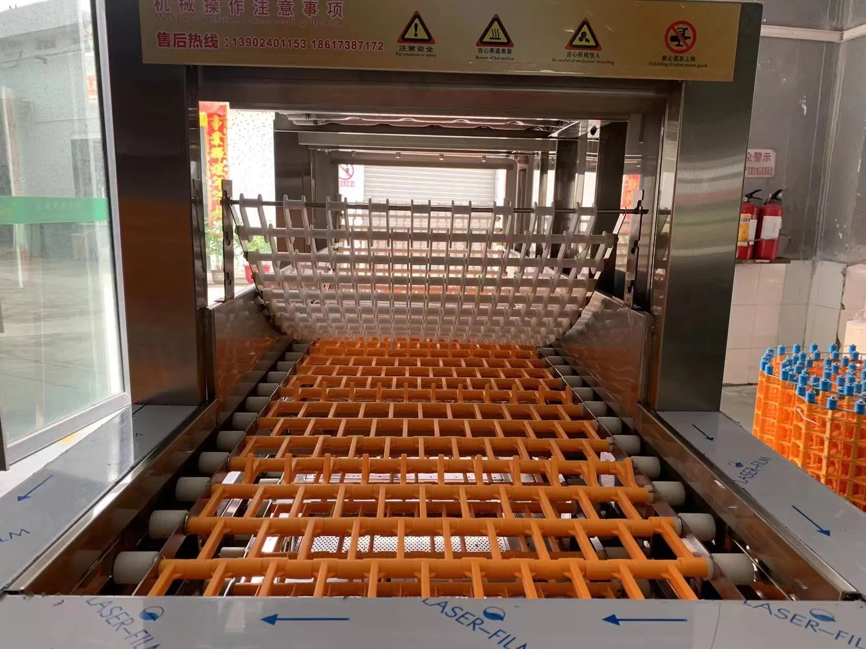 High Washing Capacity China Automatic Commercial Dishwasher Restaurant & Hotel Dishwasher