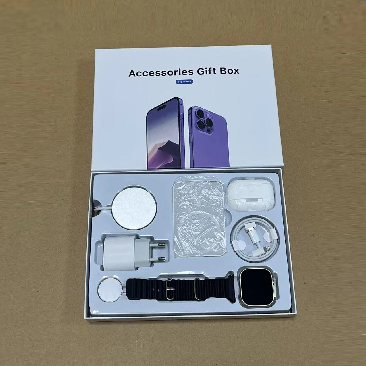 High Quality X8nb Anc 6 in 1 Set Watch Earbus Anc Fast Charger Charging Cable Powerbank Wireless Charging Cable for Smartwatch